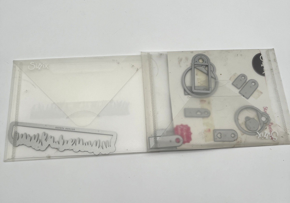 Huge Sizzix Thinlits Cutting Dies Lot Mixed New & Used Scrapbooking Card Making