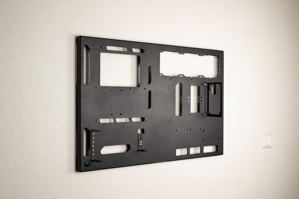 ABKCase Wall Computer Case, Computer Wall Mount,Premium Wall-Mountable Computer