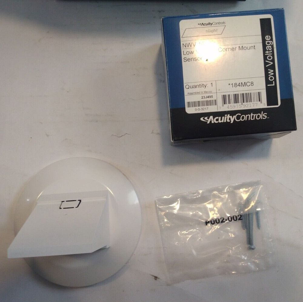 ACUITY CONTROLS NWV-16 LOW VOLTAGE CORNER MOUNT SENSOR KIT