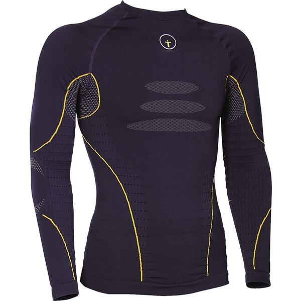 Forcefield Tech 2 Base Layer Long Sleeve Shirt | Black | Sz S