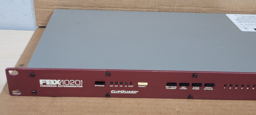 Sabine FBX 1020 Plus Feedback Exterminator (TESTED)