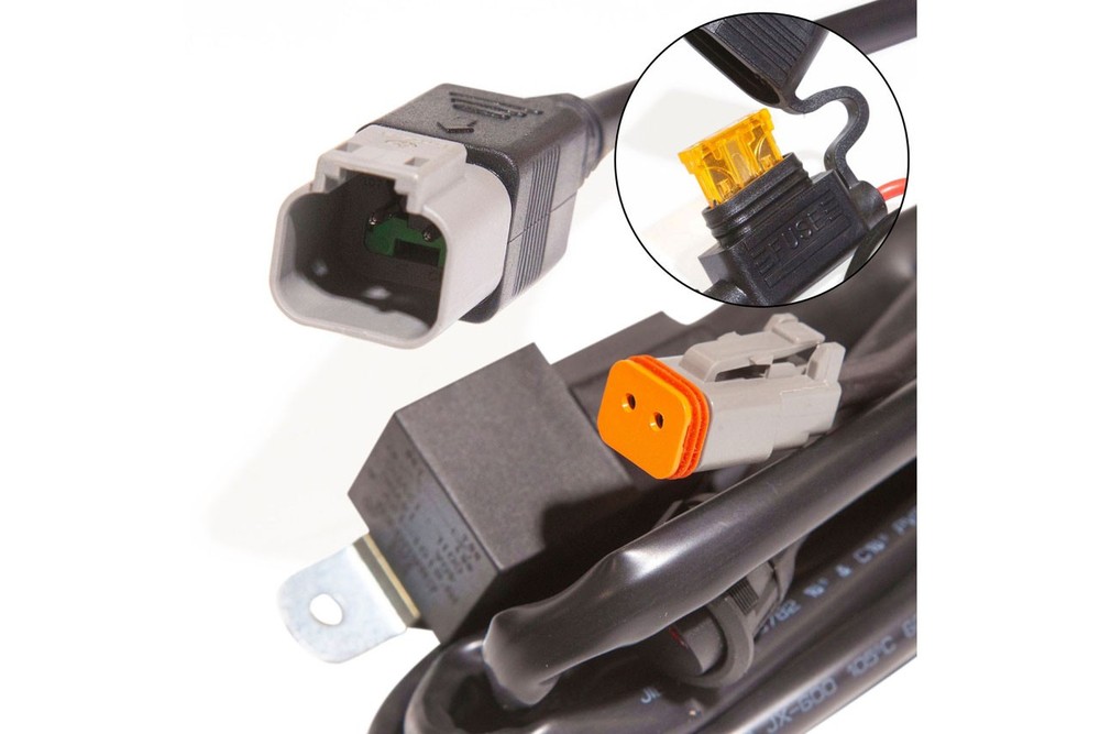 Pro Comp Single Row 6 Inch LED Light Bar White Combo