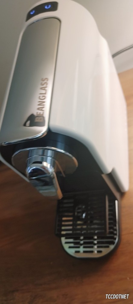 BeanGlass Espresso Pod Machine Compact Capsule 👉Missing Water Tank