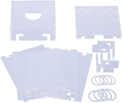 Acrylic Stackable and Collapsible Baseball Display Case