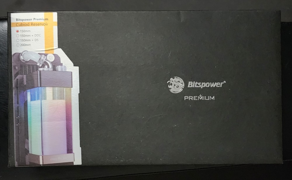 Bitspower Premium Cubiod Reservoir 150mm
