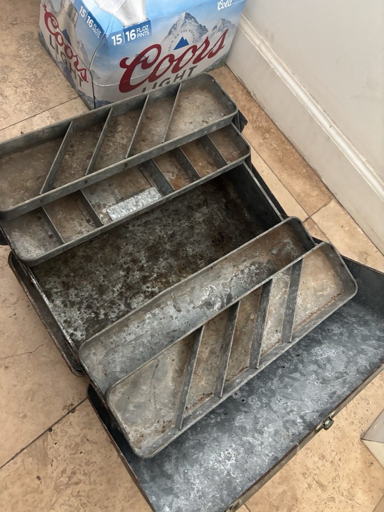 Vintage Tackle Box. Vintage Tool Box