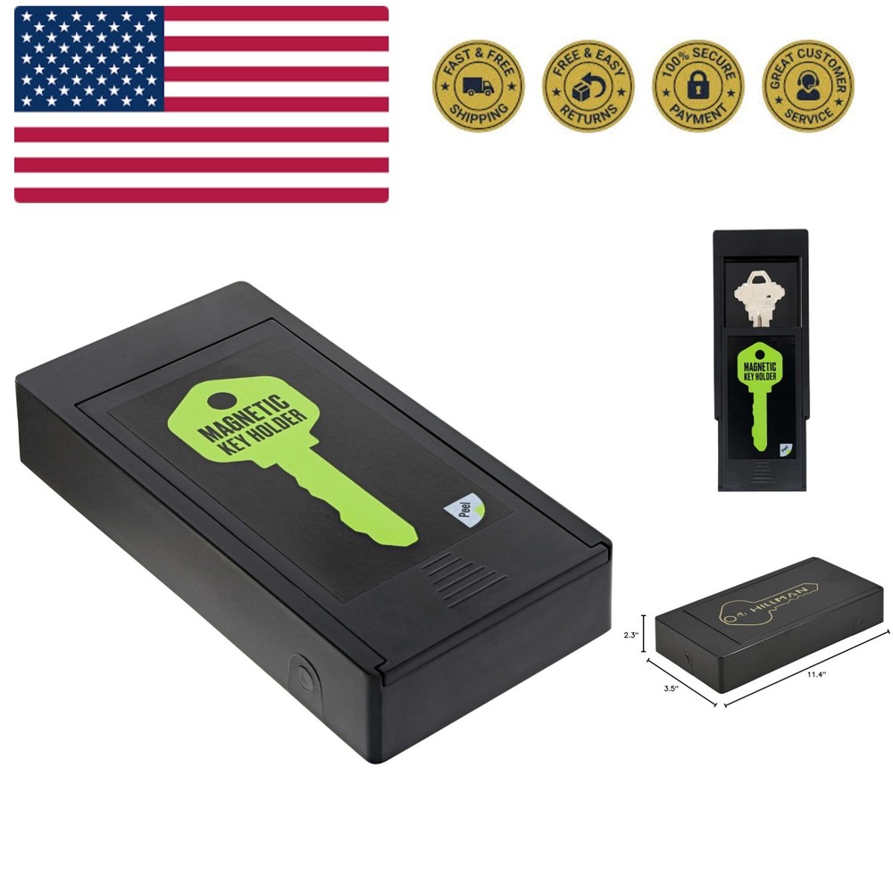 Large Plastic Magnetic Key Case