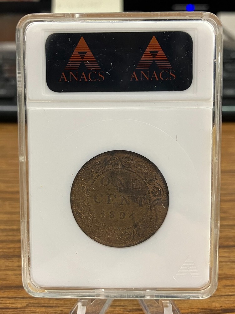 1894 CANADA Cent ANACS MS 62 RB