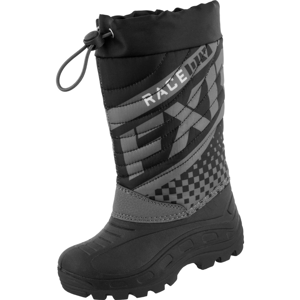 FXR Snowmobile Youth Boost Boots - Black