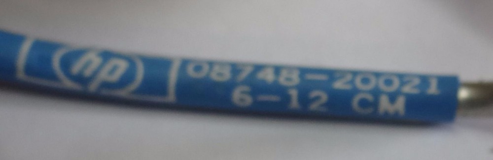 HP 08748-20021 REFERENCE EXTENSION CABLE FOR THE 8748A S-PARAMETER TEST SET