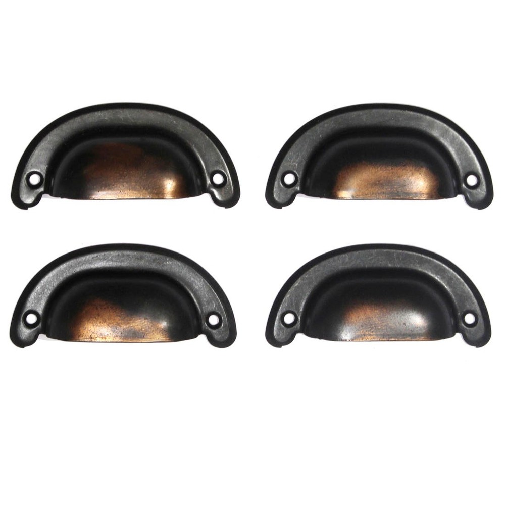 Matching Antique Bin Pulls, Copper Flash, 2 Pulls Available, NBP145