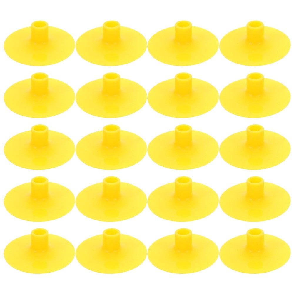 20 Pcs Rubber Arrowhead Tips Replacements Play Suction Cup Arrows