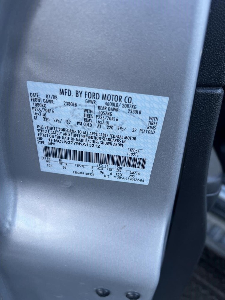 2009 ESCAPE Third Brake Light Tested OEM