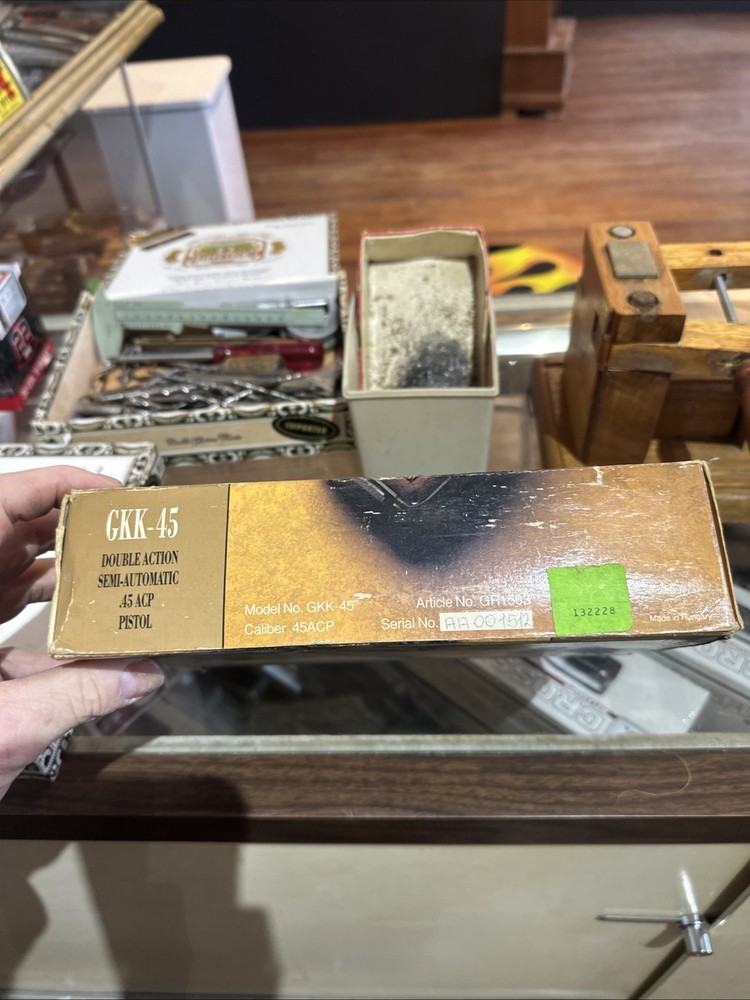 Gkk-45 Hand Gun Box