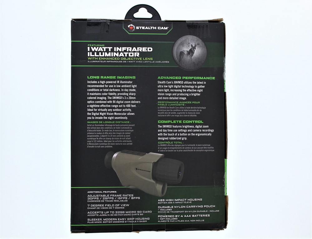 Stealth Cam Digital Night Vision Monocular/Camera (STC-XNVMSD)