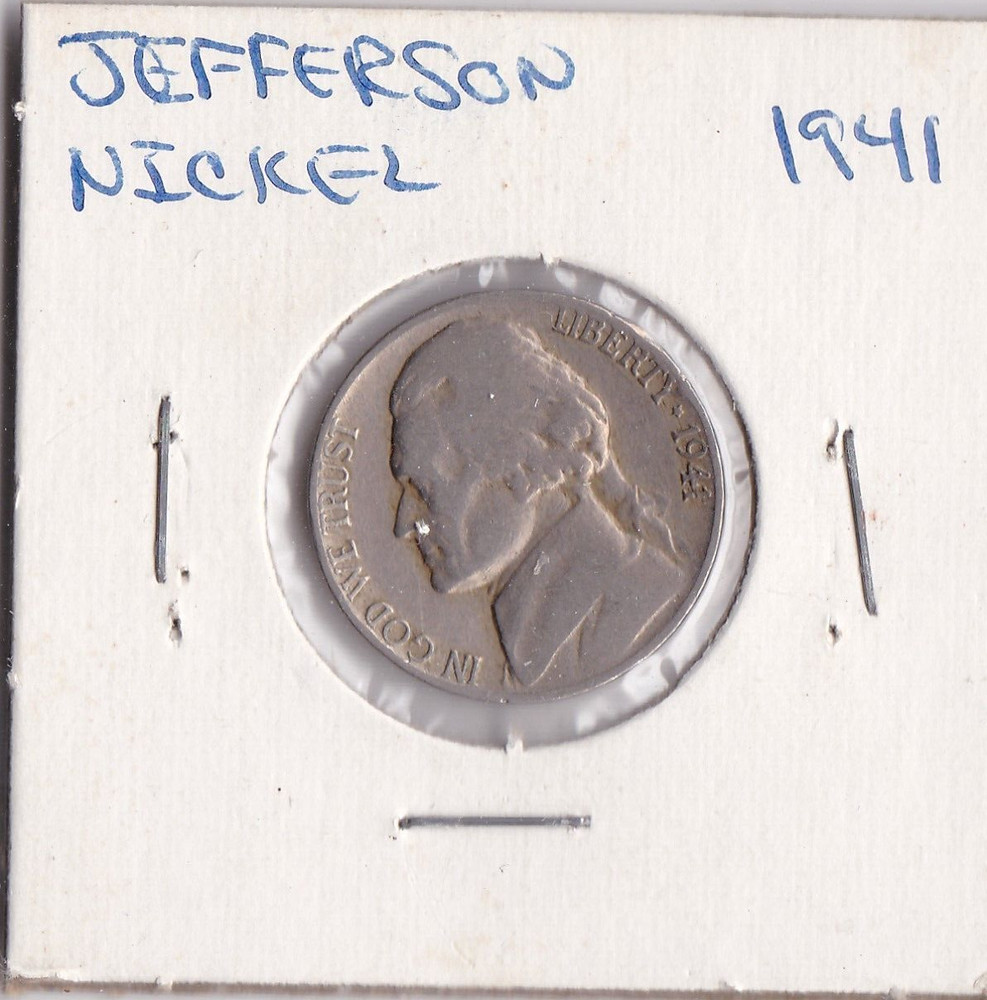 1941  Jefferson Nickel