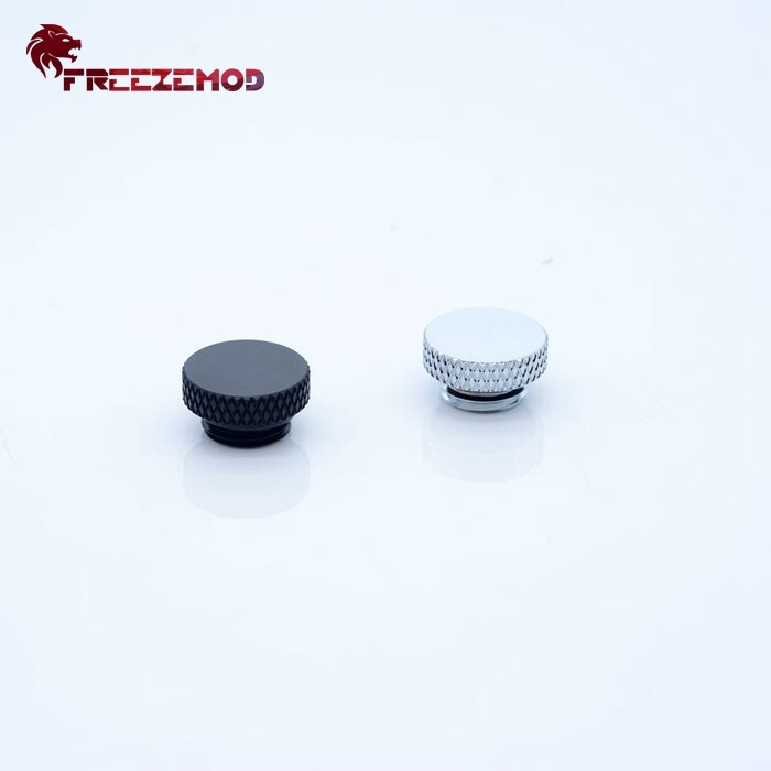 FreezeMod G1/4" Low Profile Stop PLUG Fitting for PC Desktop Water Cooling
