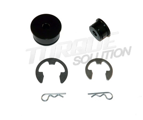 TORQUE SOLUTION SHIFTER CABLE BUSHINGS MITSUBISHI EVOLUTION EVO 8 9 2005 5 SPD