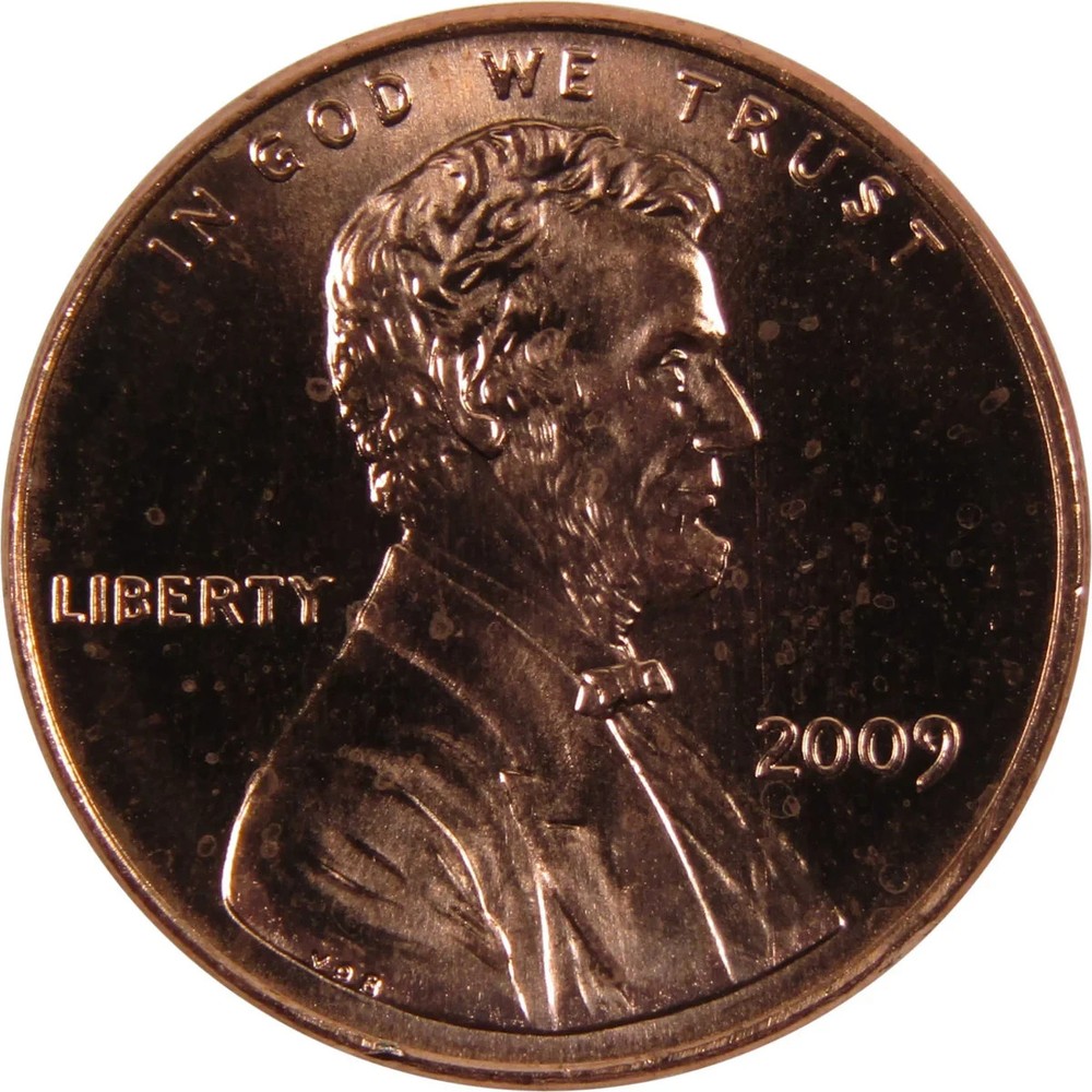 2009 P Mint State Formative Years Lincoln Bicentennial Cent 1C