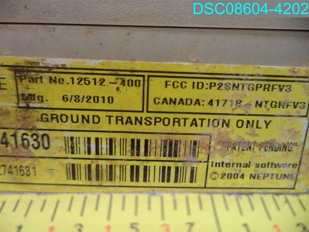 Neptune Water Meter Transmitter White R900 12512-400