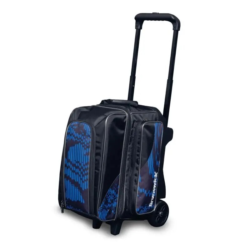 Brunswick Punisher Blue 2 Ball Roller Bowling Bag