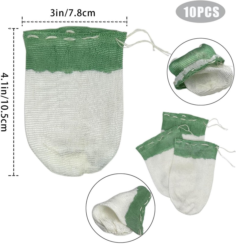 Fireproof String Tie Lantern Mantles - 10 Durable Pieces for Camping Essentials