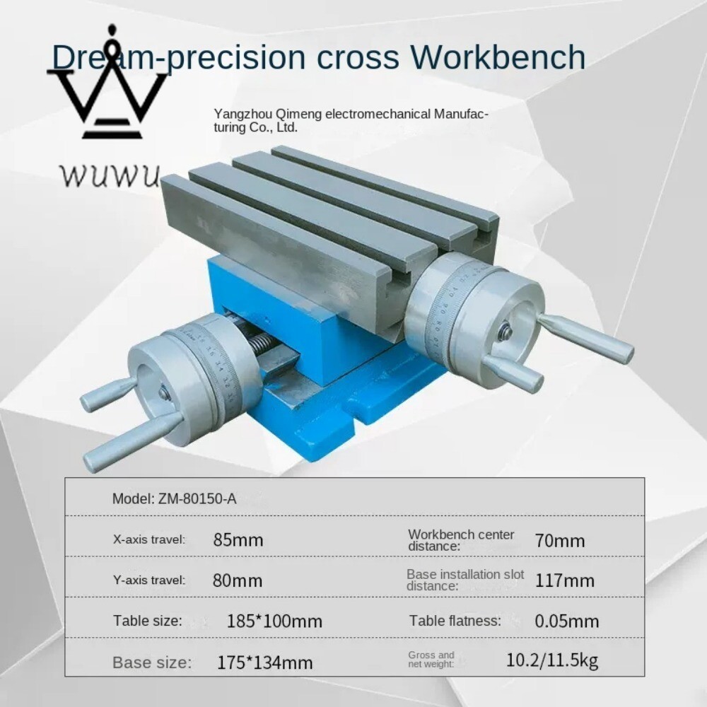 Multi-function Table Milling and Drilling Table Composite Cross Slide