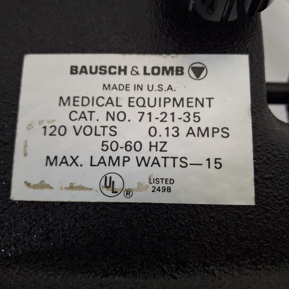 Bausch and Lomb 71-21-35 Keratometer