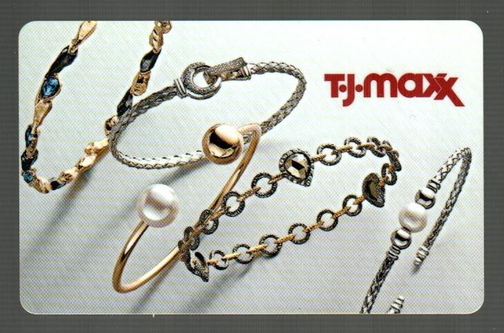 T.J.MAXX Assorted Bracelets ( 2015 ) Gift Card ( $0 )