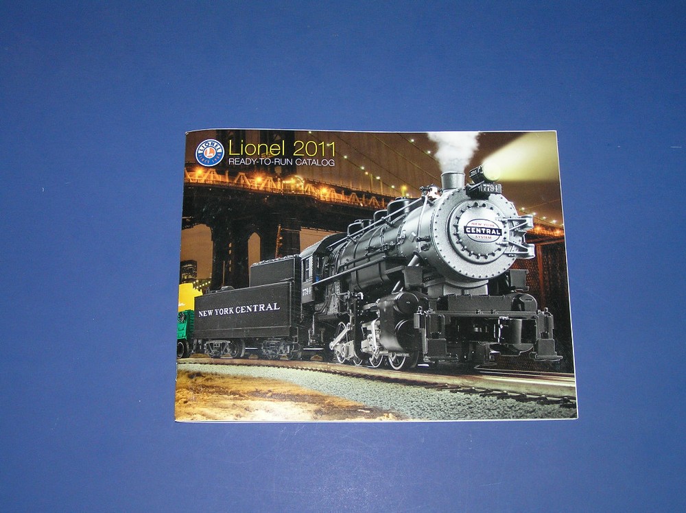 LIONEL 2011 READY TO RUN CATALOG