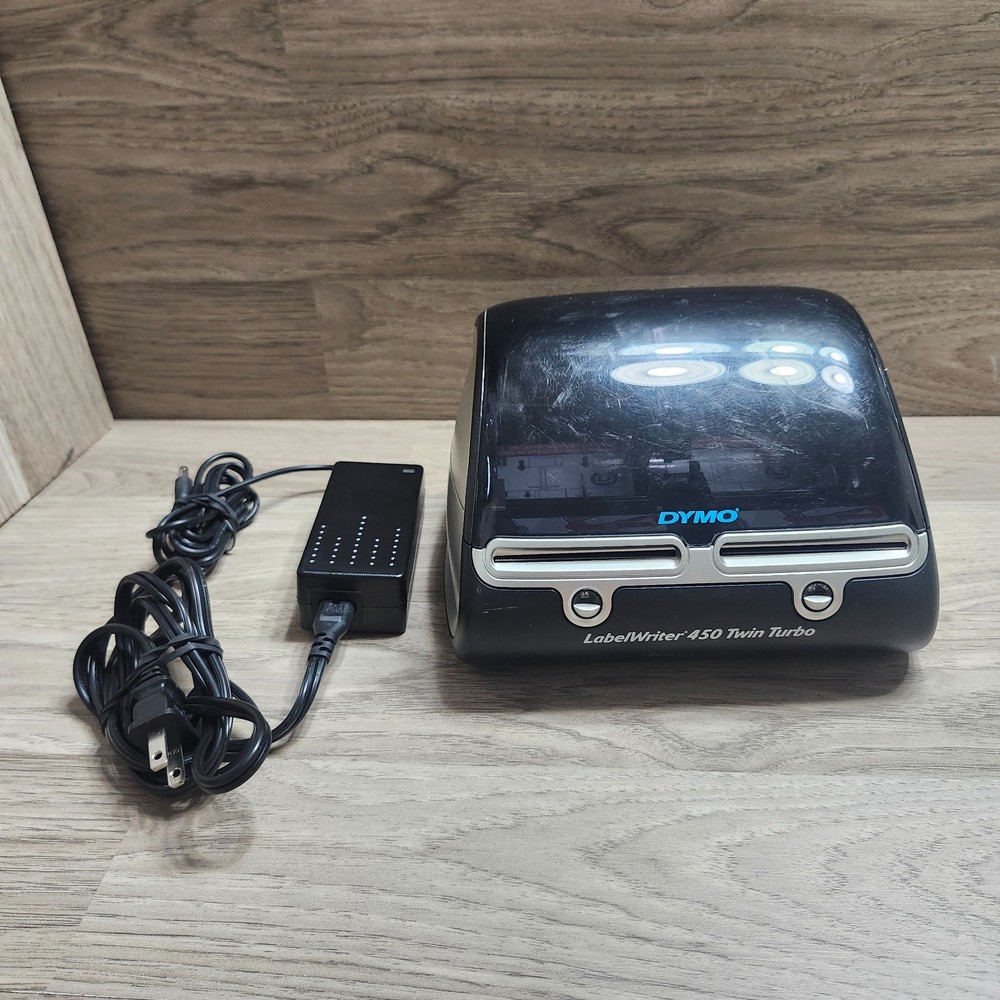 DYMO LabelWriter 450 Twin Turbo Thermal Label Printer Bundle NO rollers