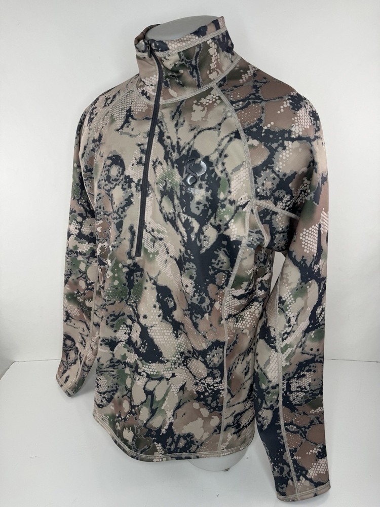 SIXSITE - Pullover Camouflage Embroidered Tactical L Sweater Jacket - EXCELLENT