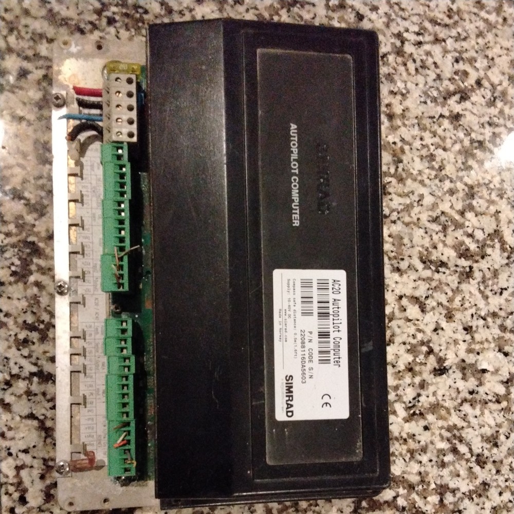Simrad AC20 PN 22088116 da6432 Autopilot Computer Processor Untested