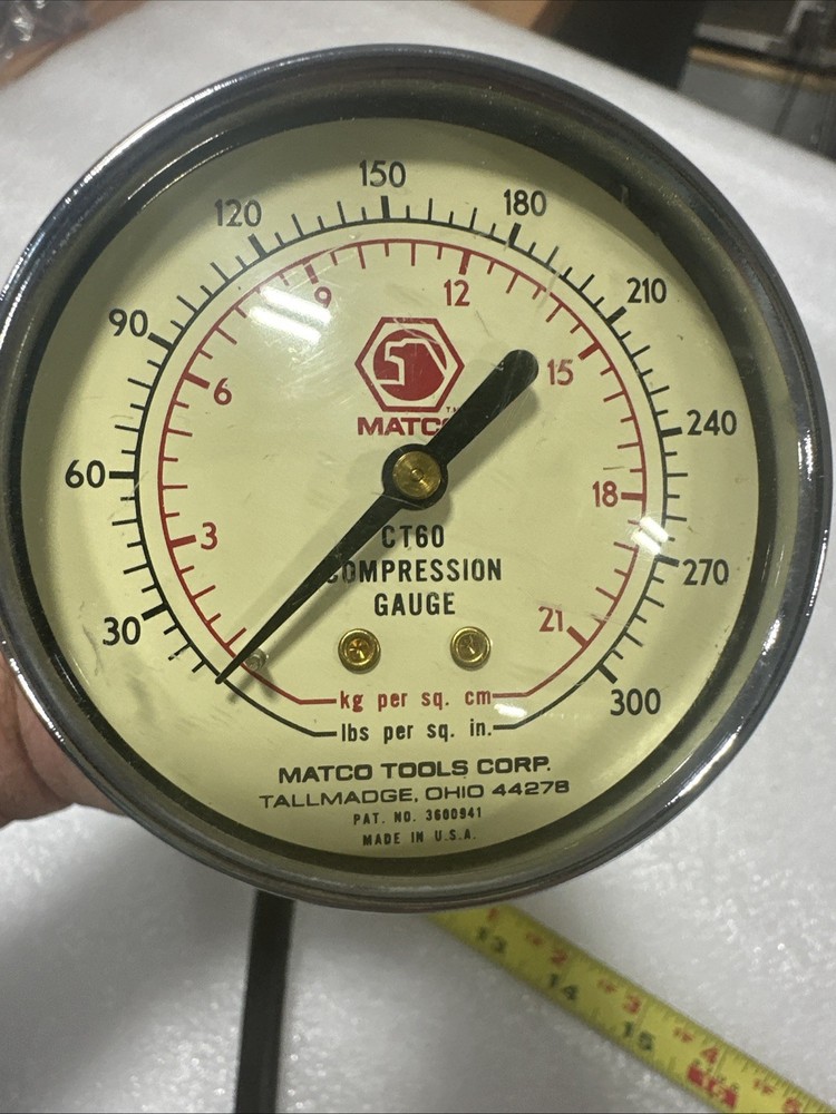 Matco CT60K Compression Tester Gauge