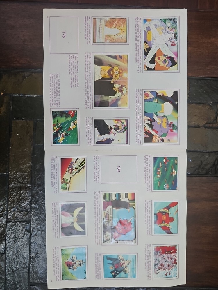 Astro Robot Sticker Album Incomplete