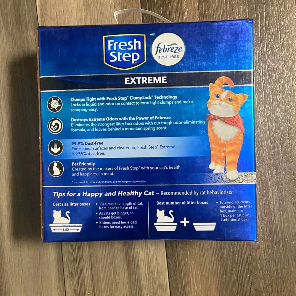 Fresh Step Clumping Cat Litter Multi-Cat Odor Control 14 lbs