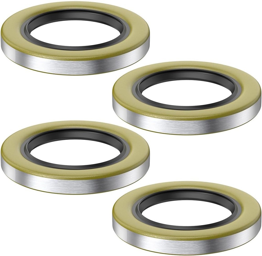 4 Pack 010-036-00 Double Lip Grease Seal for Dexter Texcom RV Trailer Replace