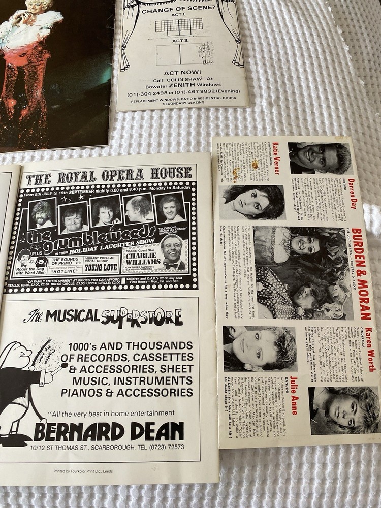 Theatre Programmes Bundle Job 18 Theatre Programmes Various Titles