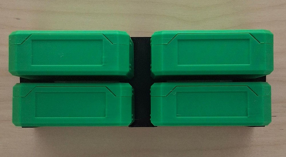 Wall Mount Hardware Organizer w/ Storage Boxes | 3D Printed Parts Bin | Modular