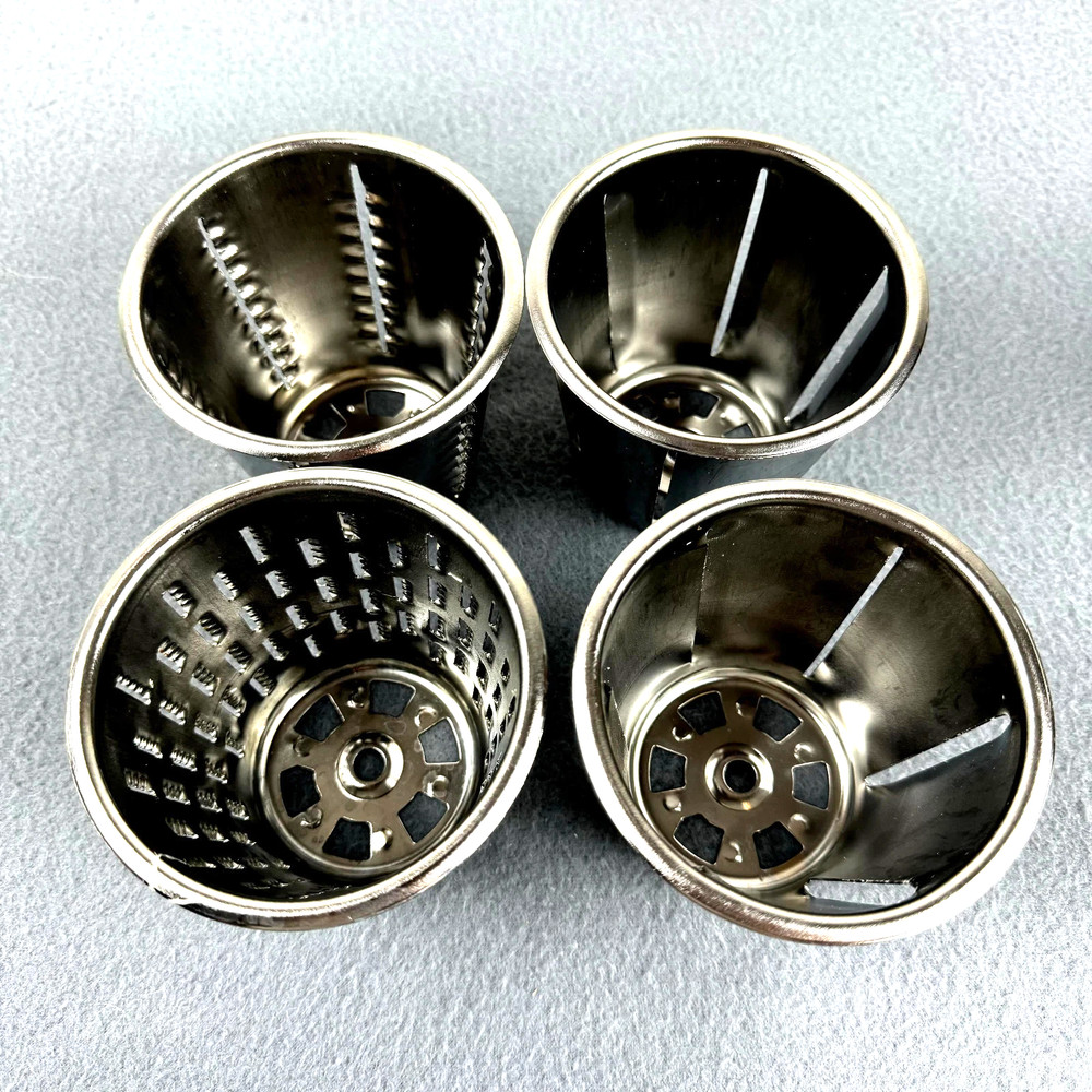 KitchenAid RVS-A Rotor Vegetable Slicer Shredder Replacement 4 Attachment Cones