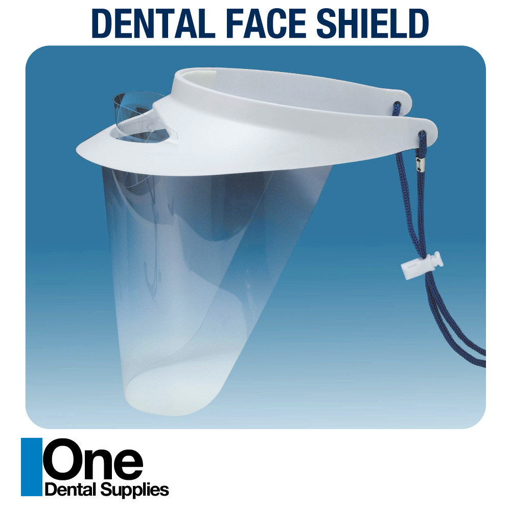 Face Shields Kit Lavender Color visor with 3 shields .