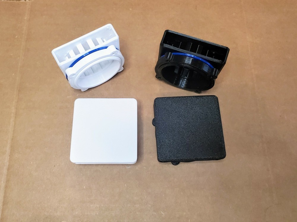 60mm Electronics Enclosure Vent - Air Vent - 3d Printed w/ PETg