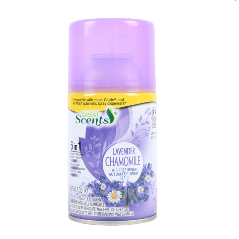12 Great Scents Automatic Spray Refills Lavender Chamomile Each 5 oz (See Note)