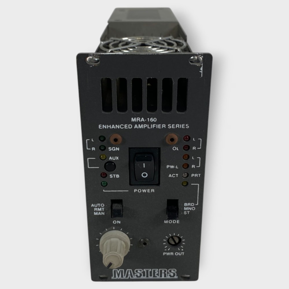 Masters Electronics MRA-160E Advanced Amplifier (115-230VAC) - USED -