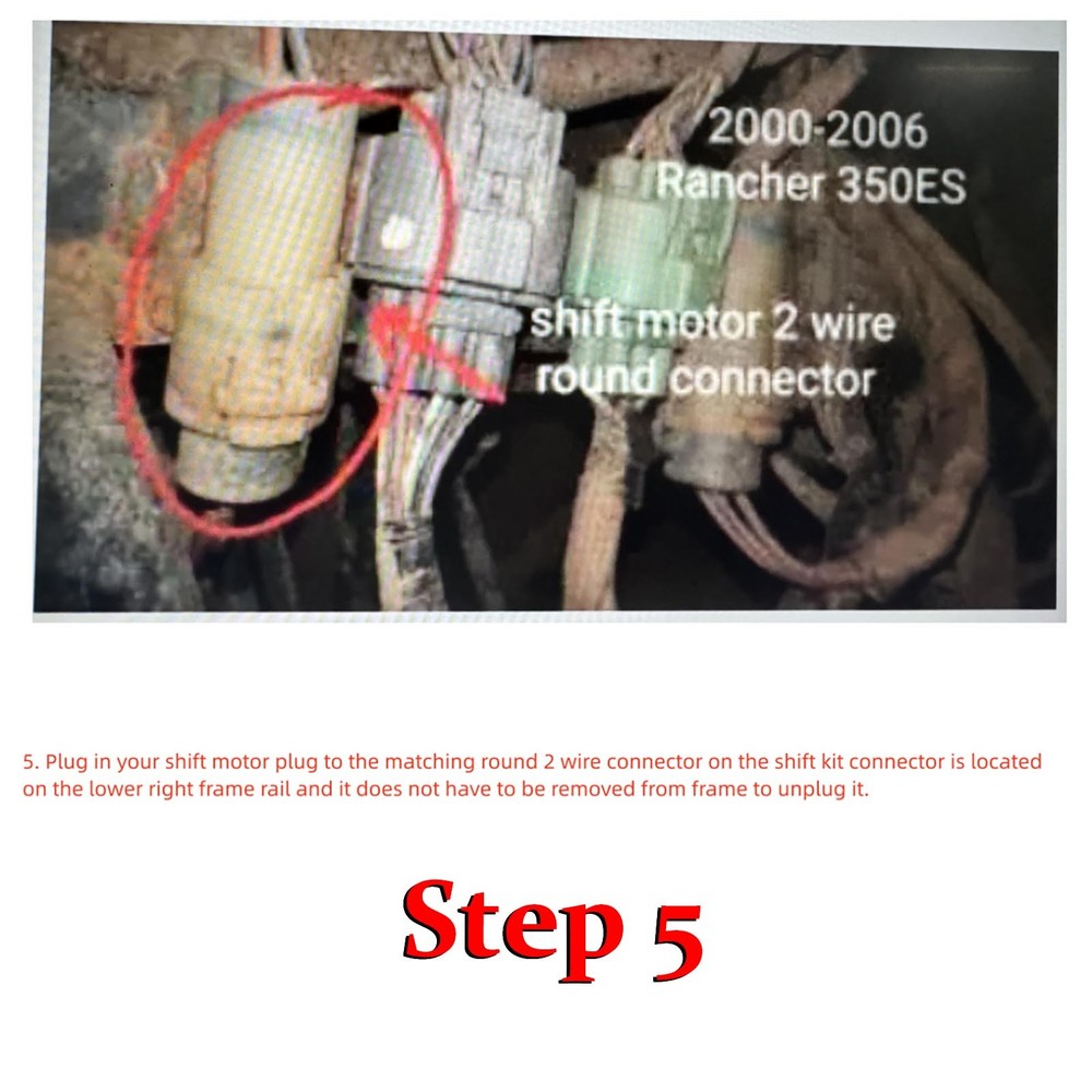 New Bypass Angle Sensor Shift Motor Computer For Honda ES Shift Kit Rancher 350