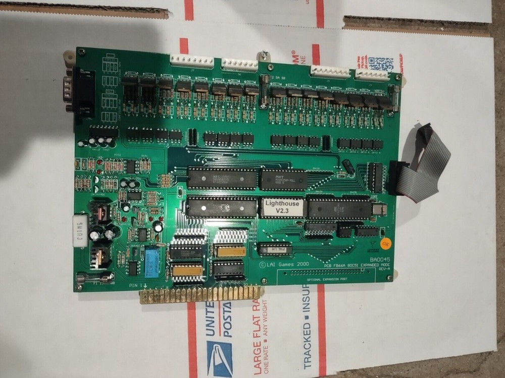 lighthouse arcade redemption main pcb #345