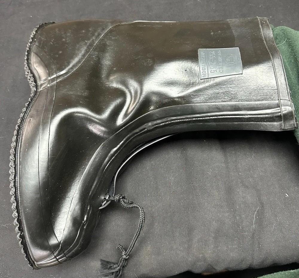 New German Rubber Overboot Size M