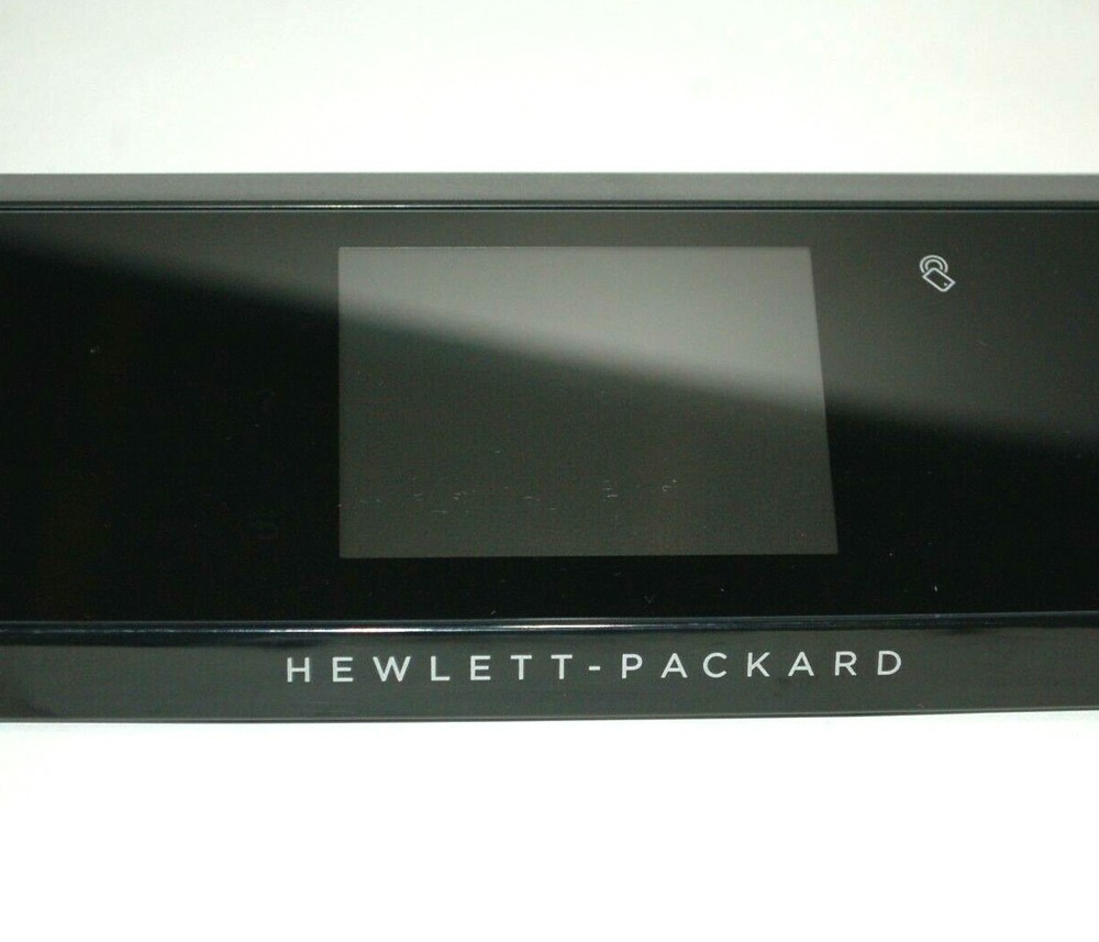 HP ENVY 7640 Printer Control Panel and Display Screen