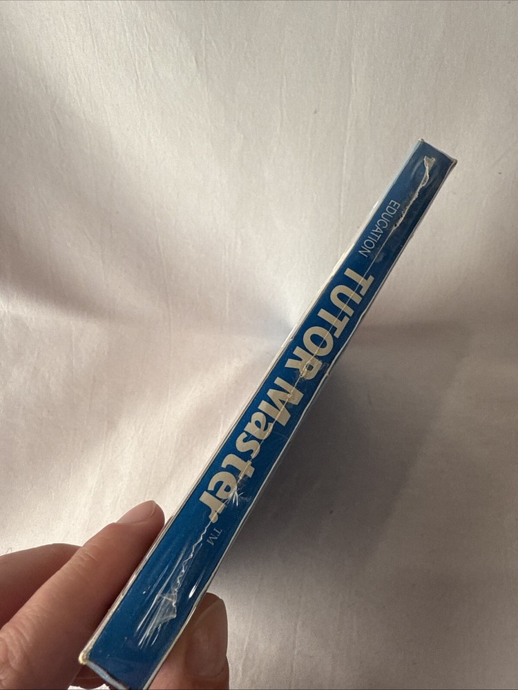 Tutor Master By Steve Green 3 1/2” Pc Program Dos Personal Companion Software