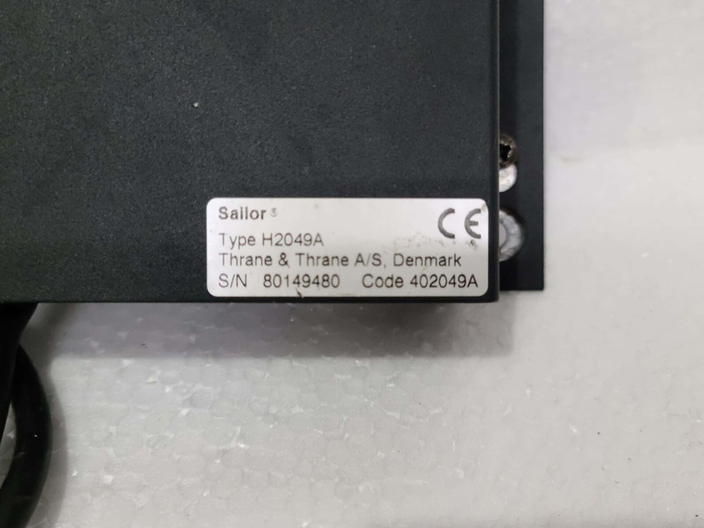 SAILOR TYPE H2049A VDR INTERFACE SN.80149480